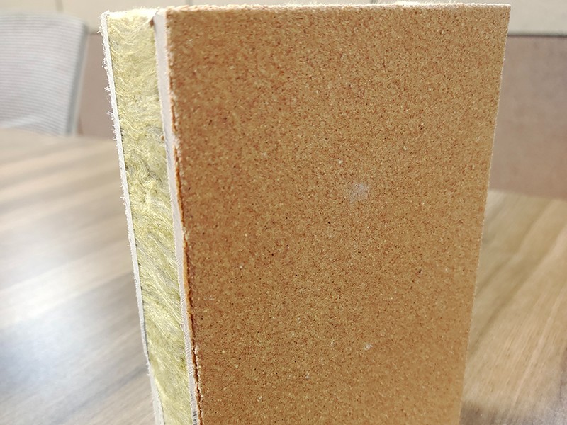 巖棉保溫裝飾一體板
